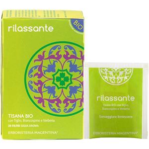 Erboristeria Magentina Tisana Rilassante Bio con Tiglio e Biancospino - 20 Filtri