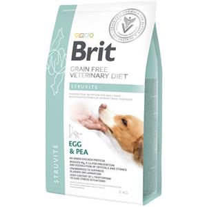 Brit Care Veterinary Diet Struvite Uova e Piselli - Crocchette Grain Free per Cani 12 Kg
