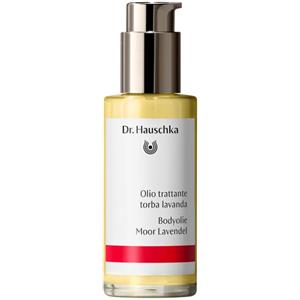 Dr. Hauschka Olio Trattante Torba Lavanda 75 ml - Olio Rilassante per il Corpo, Protezione e Benessere
