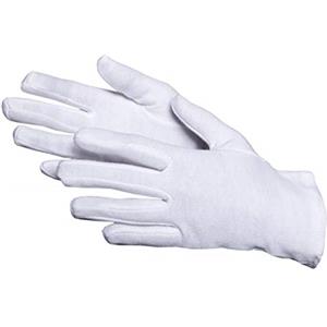 Jah 561 - Guanti in cotone, 12 paia di oekotex pesanti, colore bianco, taglia 11