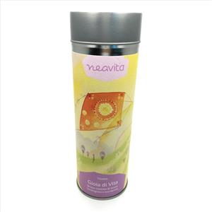 Neavita Tisana Gioia di Vita - Miscela Tonificante con Mandarino, Lemongrass e Fiori di Ibisco, 70g