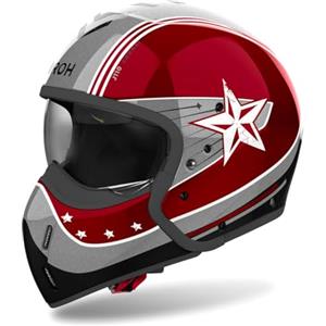 AIROH J 110 COMMAND BURGUNDY GLOSS XS