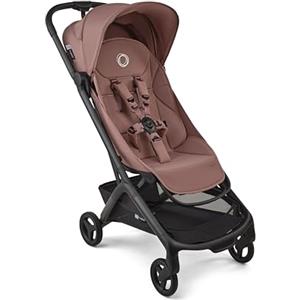 Bugaboo Butterfly 2 Passeggino Leggero da Viaggio Dimensioni Cabina, Portatile, Piegabile con Una Mano, con Seduta Reclinabile, Cestino Portaoggetti e Tracolla - da 6 Mesi a 4 Anni - Dusty Pink
