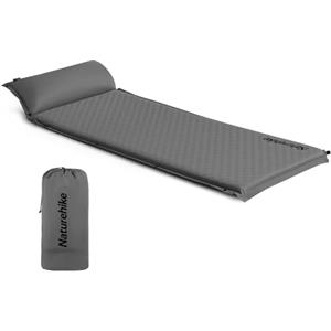 Naturehike Materassino Gonfiabile da Campeggio, Gonfiabile, per Esterni, Leggero, per Viaggi, Viaggi in Auto e Escursioni, Altezza 3 cm