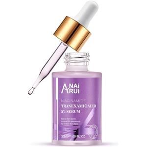 ANAI RUI ANAiRUi Siero di acido tranexamico, dark spot correcting con tranexamic acid e ialuronico, niacinamide, mira a iperpigmentazione, tono della pelle uniforme, 30 ml