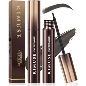 KIMUSE Eyebrow Gel, Tinta per Sopracciglia a Lunga Tenuta, Gel per Sopracciglia Impermeabile, Anti-Transfer, Antisfumatura, 0.17oz