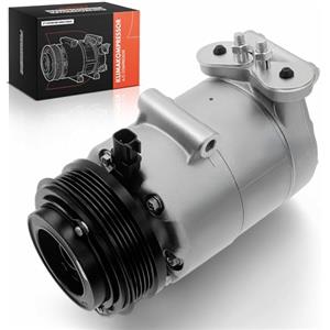 Frankberg Compressore dell'aria condizionata con frizione Benzina Compatibile con C-Max DM2 Focus II DA DP HCP DB DH FCH DA DS FFS Focus C-Max DM2 C30 533 3M5H19497AA, con l'olio preconfezionato