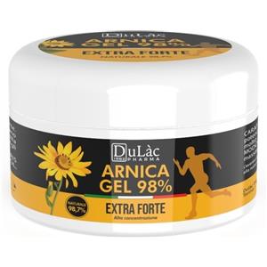 Dulac Arnica Gel Extra Forte 98% - 300 ml per Dolori e Contusioni con Olio di Timo e Mentolo