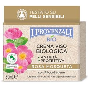 I Provenzali | Crema Viso Antietà Biologica Rosa Mosqueta, 50 ml
