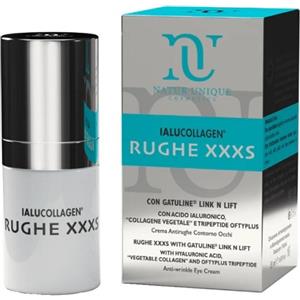 Natur Unique Ialucollagen Rughe XXXS Crema Contorno Occhi Antirughe 15 ml con Gatuline e Acido Ialuronico