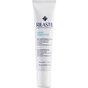 Rilastil Aqua Sensitive Gel Contorno Occhi 15 ml - Gel idratante, antiborse e antiocchiaie per pelli sensibili