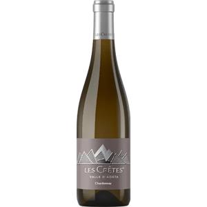 Les Crêtes Chardonnay 2023 - Bianco Valle d'Aosta DOP 75 cl, 100% Chardonnay, note floreali e fruttate