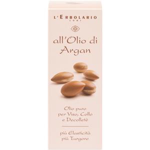 L'Erbolario Olio di Argan Puro per Viso, Collo e Décolleté 28ml - Nutriente e Antiossidante