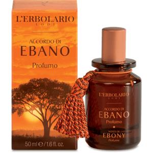 L'Erbolario Accordo di Ebano Profumo 50 ml - Fragranza Agrumata e Legnosa per Uomo