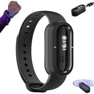 Generic Lettore MP3 indossabile con Bluetooth 5.3, scheda di memoria integrata, lettore musicale Bluetooth sportivo con cinturino per corsa, arrampicata, escursionismo, ciclismo, jogging, yoga, con