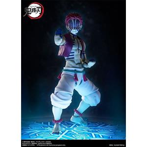 FREEing Figma Akaza - Figurina Articolata 15 cm da Demon Slayer: Kimetsu no Yaiba con Accessori Intercambiabili