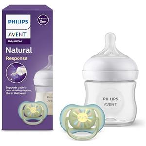 Philips Discovery Box - PHILIPS AVENT - Biberon Natural 3.0 - 125 ml + Ciucciuccio Ultra Air 0-6 mesi