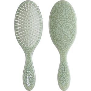 AYBUY Spazzola Districante per Capelli, Spazzola Scioglinodi per Donna, spazzola pneumatica antigrovigli per Styling a Capelli Lunghi, Fini, Ricci o Lisci, Mossi, Unisex, Verde