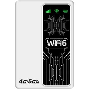 ARMYJY Router mobile compatto di Wifi, 4G 5G LTE dispositivo hotspot a banda larga 300Mbps adattatore di rete wireless con supporto della carta SIM per esterni