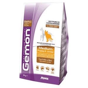 Gemon Crocchette per Cani Cuccioli All Breeds con Pollo e Riso - 3 Kg