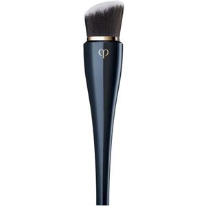 Clé de Peau Beauté High Coverage Foundation Brush - Pennello da Fondotinta con Punta Angolata e Fibre Morbide per un Finish Impeccabile