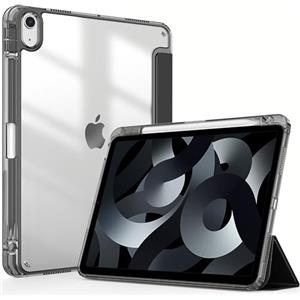 EasyAcc Cover Custodia Compatibile con iPad Air 5 2022/iPad Air 4 10.9 2020, Ultra Sottile Smart Cover Case in Pelle,Nero