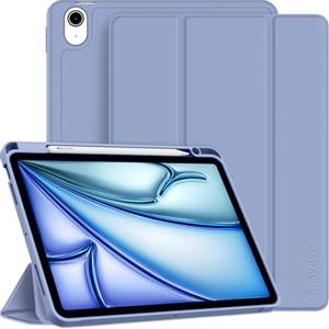 EasyAcc Cover Custodia Compatibile con iPad Air 11 Pollici M3/M2 (2025/2024), iPad Air 5/4 (10,9-Pollici, Modello 2022/2020, 5a/4a Generazione), Supporta Ricarica Magnetica di iPencil,Blu Nebbia