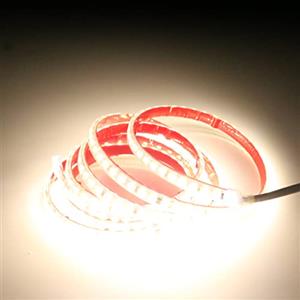 pcning SMD2835 Strisce LED Adesiva 220V 2M Bianco IP67 Impermeabile con Interruttore, 120led/m LED Strip Light 4000K 2 Metri (Bianco, 2.00)