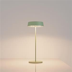 Palmina 901,lampade da tavolo senza fili,lampade da tavolo ricaricabili E Dimmerabile In Alluminio,abat jour senza fili 4400mah,Protezione IP54,luce da tavolo esterno/Interno/Verde