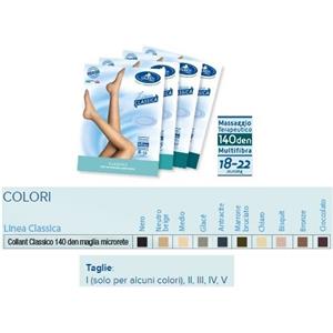 DESA PHARMA Srl Sauber Collant 140 Denari Maglia Microrete Bisquit Taglia 2 - Compressione Graduata e Comfort
