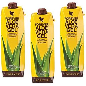 Aloe Vera FLP Forever Living Aloe Vera Gel 1 litro 3 flaconi