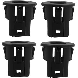 NIYANGLE 4 Pz Fermo Sensore Di Backup Per 1500 5ls52tzaaa Supporto Paraurti Posteriore Staffa Di Ausilio Parcheggio Sensori Di Parcheggio Neri Sensore Lunetta Kit Di Montaggio