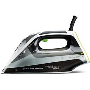 Solac CVG9512 CVG9512-Ferro da Stiro Compatto Intelligent Evolution, elimina Virus e batteri, Eco e Turbo, Tecnologia Sensor, 2800 W, Plastica