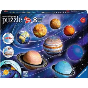 Ravensburger 116683 Puzzle 3D Sistema Planetario