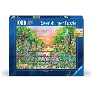 Ravensburger 12001089 Puzzle Biciclette da Sogno ad Amsterdam 1000 Pz