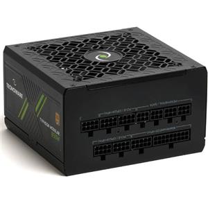 Tecnoware Alimentatore Typhoon 850W 80 PLUS Gold Full Modular con Ventola Silenziosa e Cavi Flat