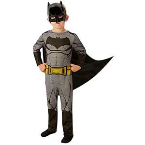 Rubie's Rubie`s 640807L - Justice League Costume Batman, Multicolore, Taglia 7-8 Anni