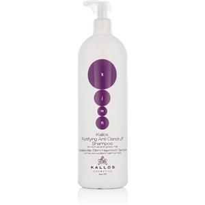 Kallos Cosmetics KJMN Fortifying Anti-Dandruff Shampoo 1000 ml - Rinforzante contro la forfora, lenitivo per il cuoio capelluto