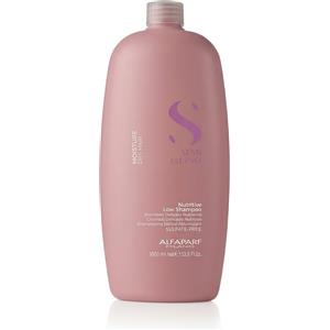 Alfaparf Milano Semi di Lino Moisture Nutritive Low Shampoo 1000 ml - Shampoo nutriente per capelli secchi e crespi