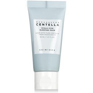 Skin1004 Madagascar Centella Hyalu-Cica Sleeping Pack - Maschera viso da notte idratante con acido ialuronico e Centella Asiatica, 30 ml