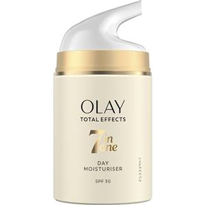 Olay Total Effects 7in1 Crema Giorno Antietà SPF30, Niacinamide e Vitamina C, Senza Profumo, 50ml