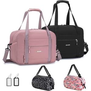 SPAHER 2X Borsone da Viaggio British Airways 40x30x15 Bagaglio a Mano Borsone Palestra Sportiva Grande 20L Donna Uomo Impermeabile Borsa da Viaggio Piscina Fitness on Tasca Umida Travel Bag