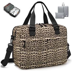 SPAHER Espandibile Bagaglio a Mano British Airways 40x30x15 a 40x30x25 Eurowings Wizzair Borsone Palestra Donna Impermeabile Borsa da Viaggio Piscina Fitness Sportiva Grande con Borse da Scarpe