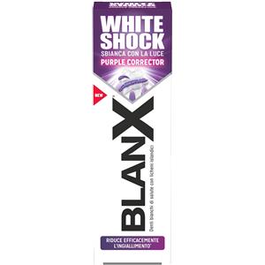 COSWELL SpA BLANX WHITE SHOCK Dentifricio Sbiancante 75ml - Effetto Immediato e Antigiallo