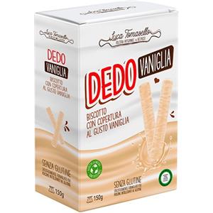 TOMASELLO LUCA Dedò Biscotto Copertura Vaniglia Senza Glutine 150g
