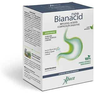 Aboca Neobianacid - 20 Bustine Monodose 1,55 g per Bruciore e Reflusso