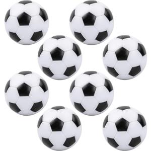 Elalove Set da 8 Palline per Biliardino - Bigliardino da Casa Professionale - Palline Calcio Balilla 32 mm in HIPS Antiusura - Accessori per Calcetto Balilla