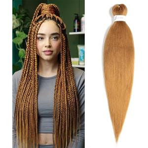 ShowJarlly Extension Per Treccine Africane 30 Pollici Capelli Per Treccine Africane 1 Pack Extension Treccine Africane Yaki Texture Treccine Africane Extensions Braiding Hair 27#