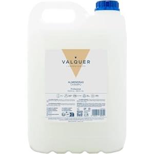 Valquer Laboratorios VALQUER Shampoo alla mandorla | Rinforza e protegge i capelli | Pulizia profonda e morbidezza per tutti i tipi di capelli | Formula vegana, senza siliconi | Flacone da 5 litri, formato professionale