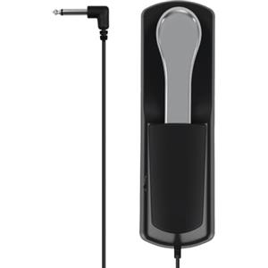 JiangZShangM Pedale Sustain per Tastiera e Pianoforte Digitale con Interruttore di Polarità, Pedale Piano Universale con Connettore da 6,35 mm, Pedale Antiscivolo per Tastiera MIDI e Pianoforti Elettronici